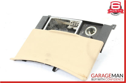 07-09 Mercedes W221 S550 S600 Center Console Ashtray Lighter Compartment Brown