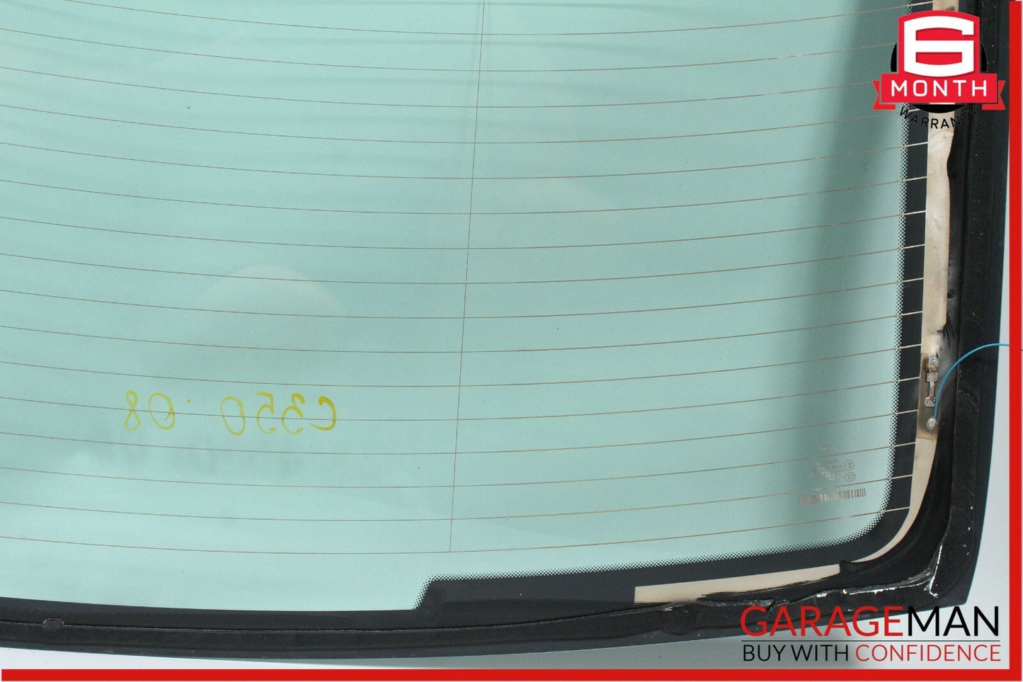 08-11 Mercedes W204 C350 Pilkington Rear Windshield Window Glass Panel OEM