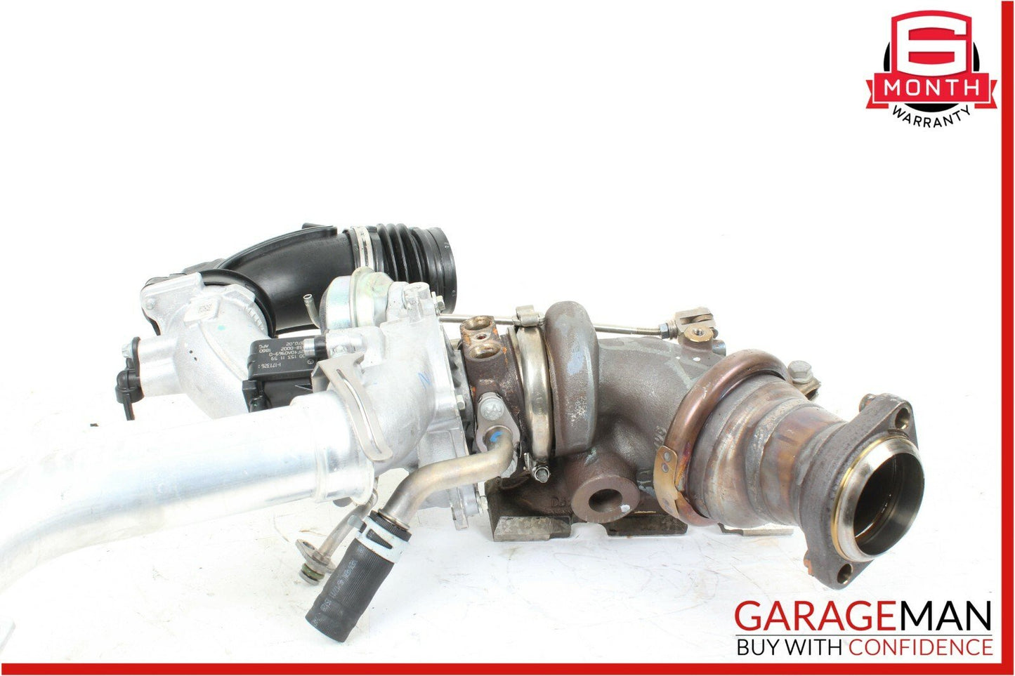 16-18 Mercedes W213 E400 4Matic Left Side Turbocharger Manifold OEM