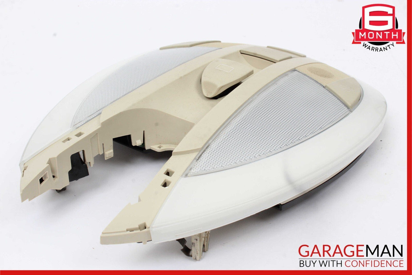 06-11 Mercedes W219 CLS500 Front Upper Overhead Dome Light Sunroof Switch Brown