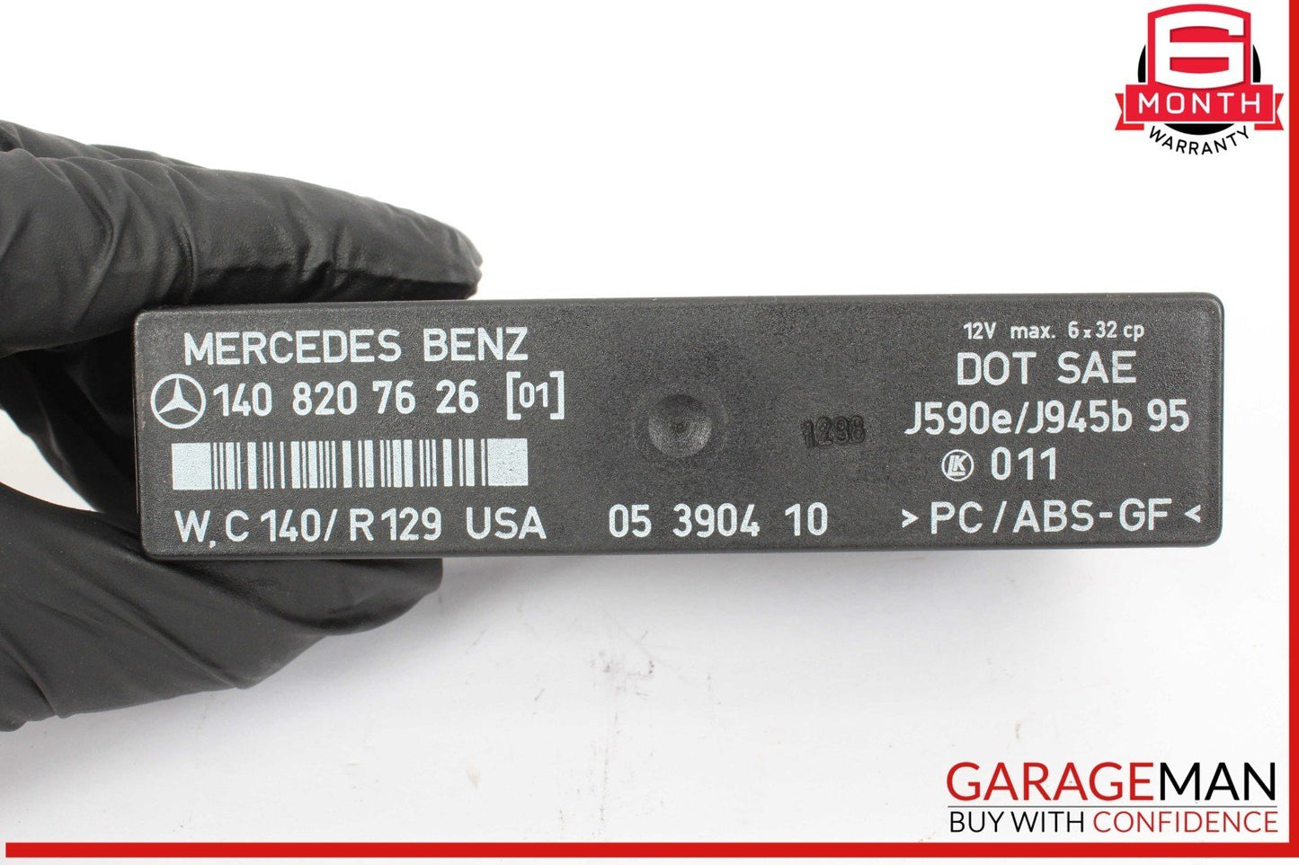 96-02 Mercedes R129 SL500 S500 CL500 Blinker Hazard Warning Control Unit OEM