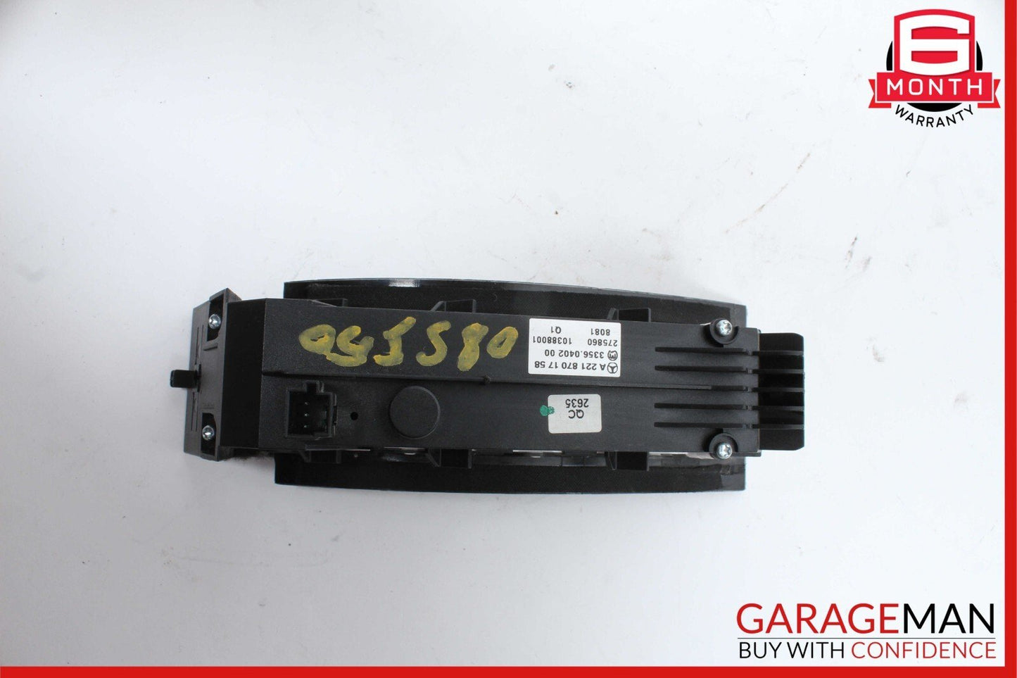 07-14 Mercedes W221 S550 CL600 Instrument Cluster Control Switch 2218701758 OEM