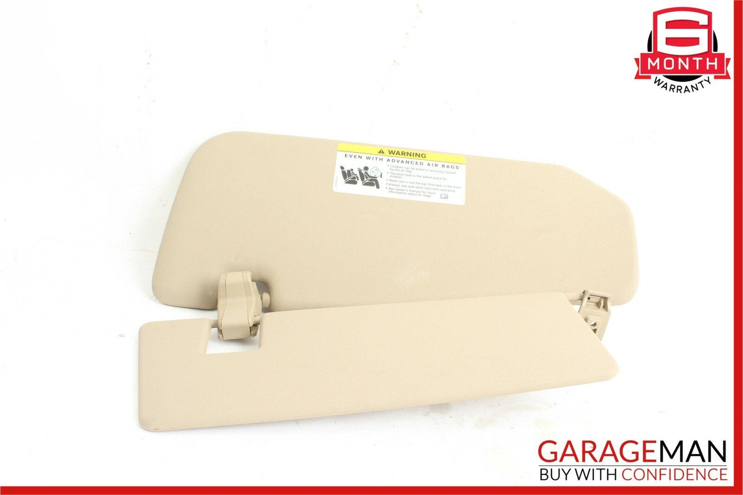 09-13 Mercedes W251 R320 R350 Front left Side Sun Visor Sun Shade Brown OEM