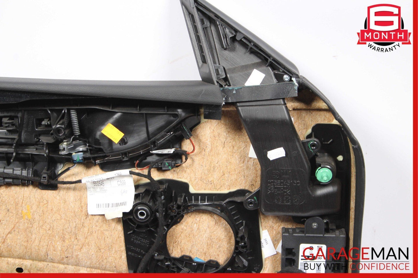 14-17 Maserati Ghibli Front Right Side Interior Door Panel Assembly Black