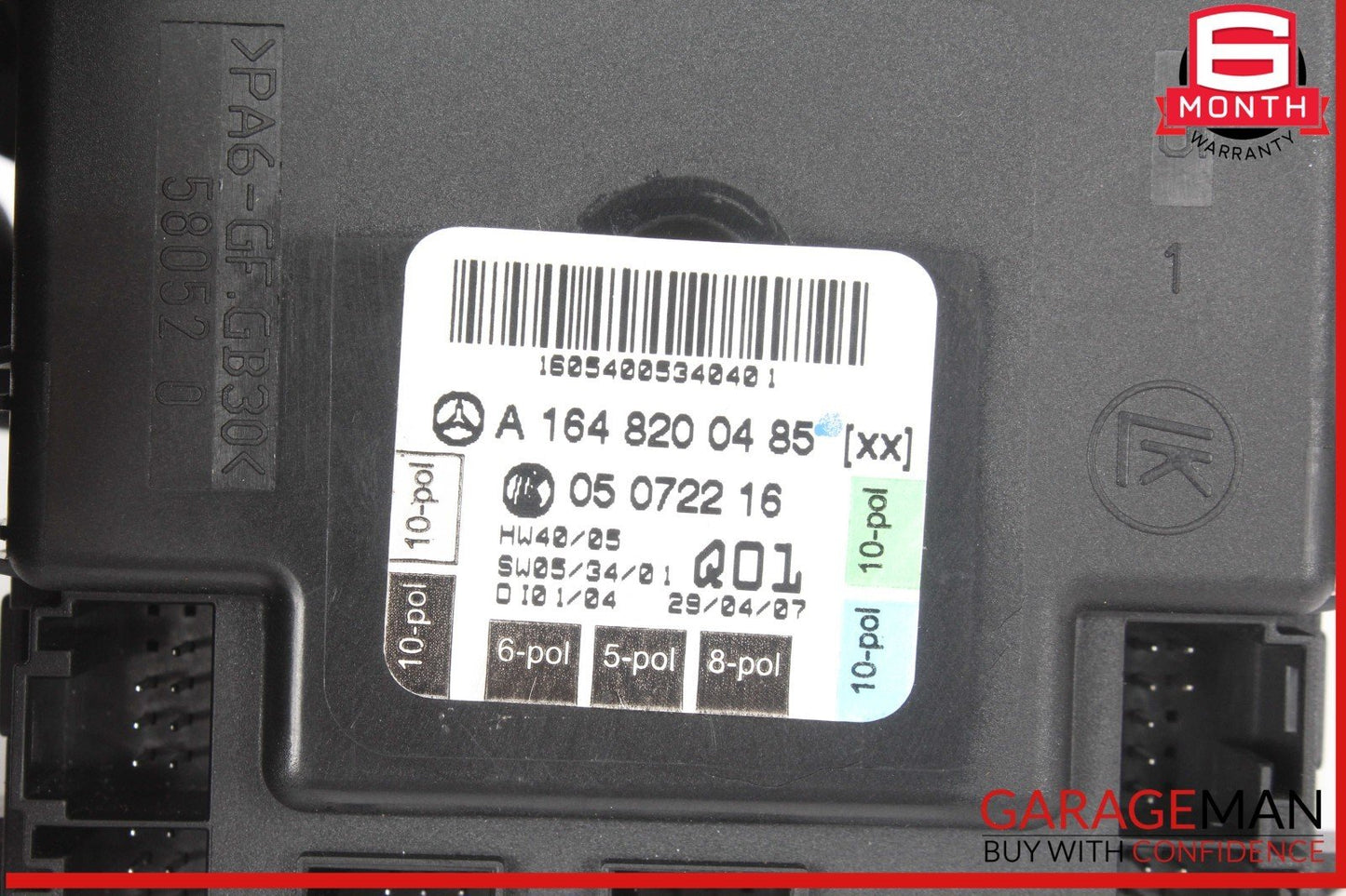 06-13 Mercedes W164 ML350 4MATIC Front Right Side Door Control Module OEM