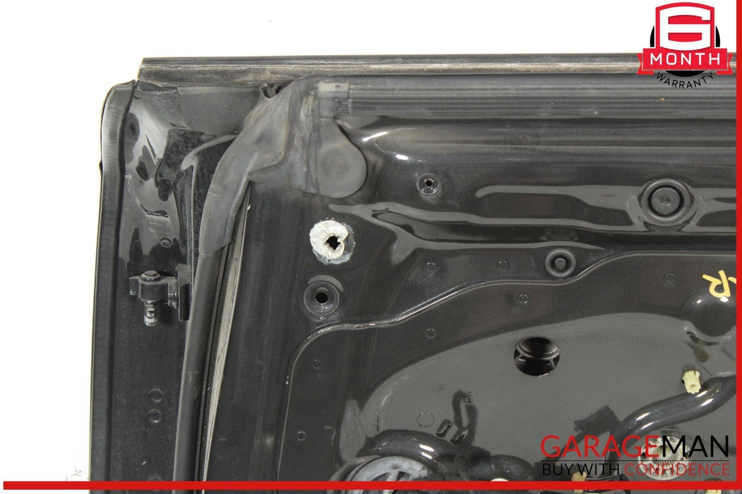 12-18 Audi A7 Rear Right Passenger Side Door Shell Panel Black OEM