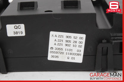 07-14 Mercedes W221 S550 S350 CL550 AC A/C Climate Control Switch Dual Zone OEM