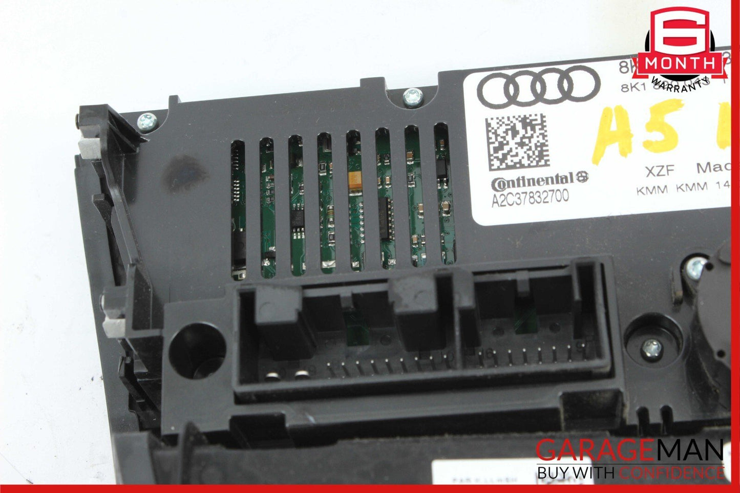 12-18 Audi A5 A6 A7 Front A/C AC Climate Control Switch Panel Assembly OEM