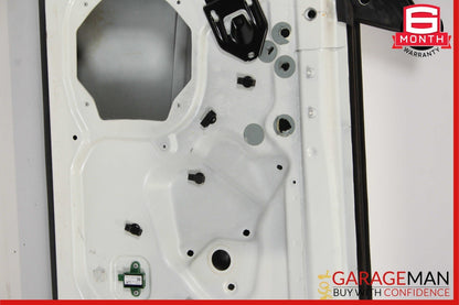 12-20 Mercedes R172 SLK350 Front Right Exterior Door Shell Frame Panel White