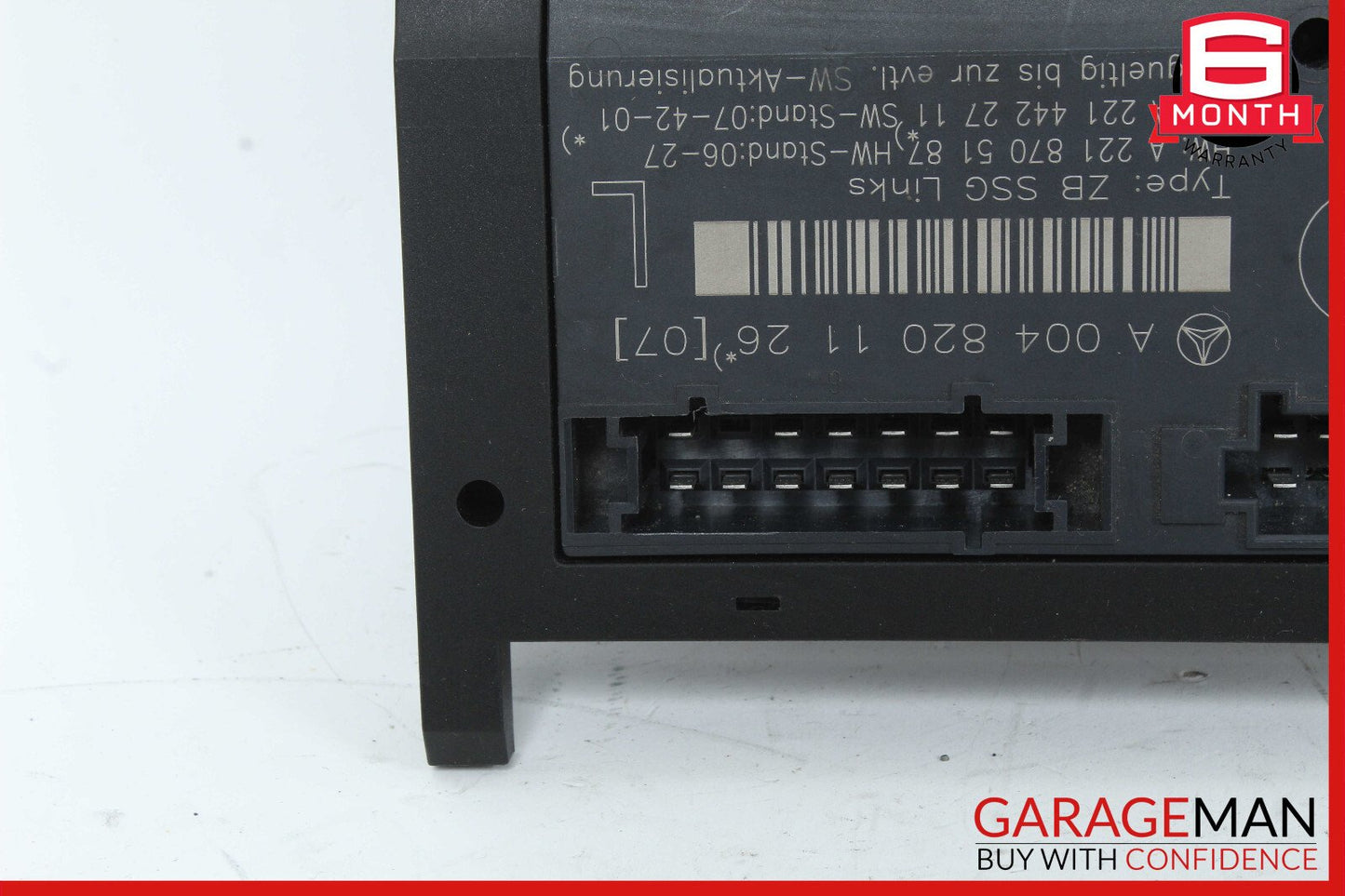 2007-2013 Mercedes-Benz S550 W221 Front Left Seat Control Module 2218707393 OEM