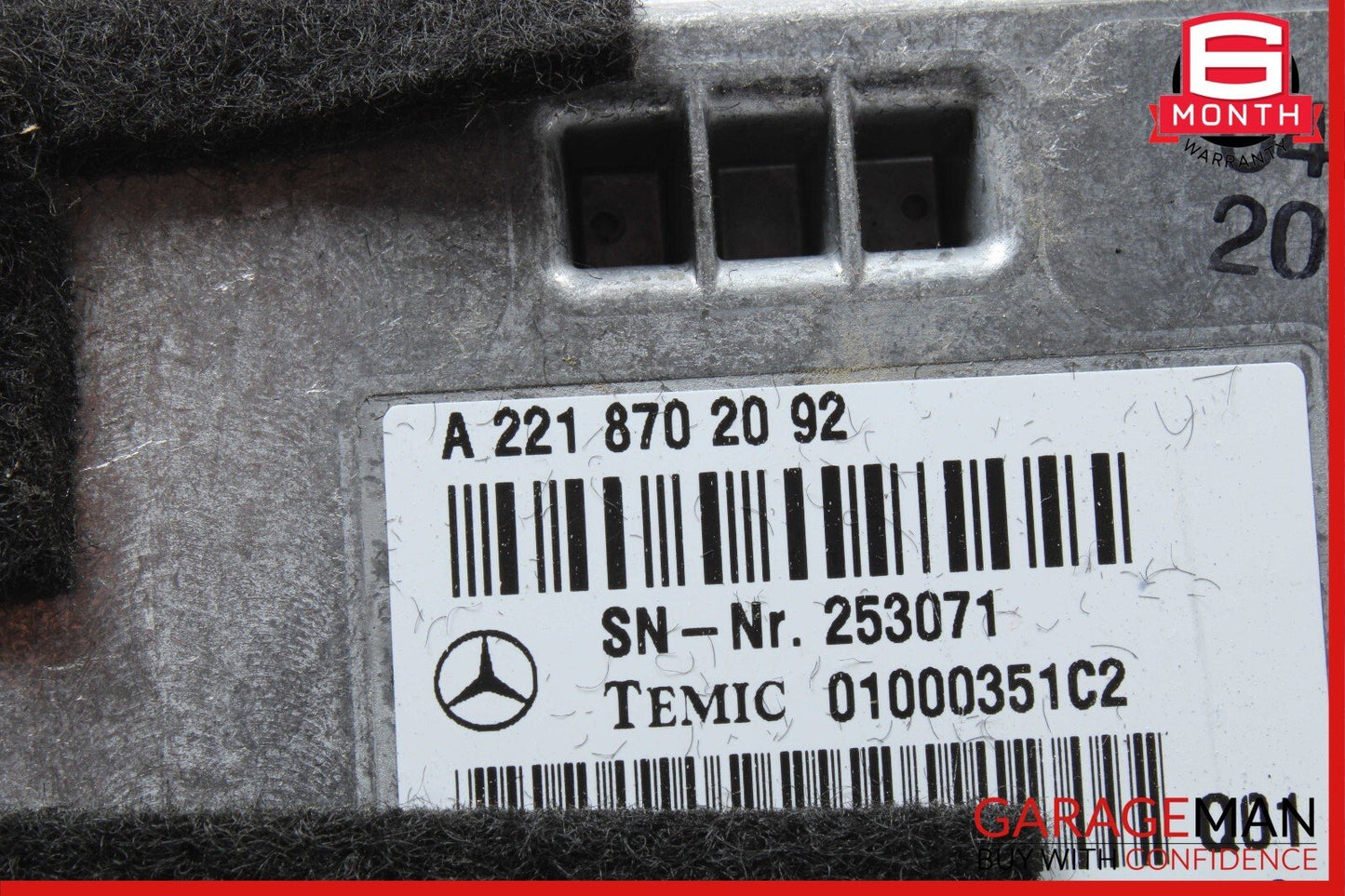 07-14 Mercedes W221 S550 CL550 Voice Language Communication Control Module OEM