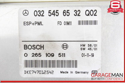 03-06 Mercedes R230 SL500 E320 ABS ESP Anti Brake Computer Control Module