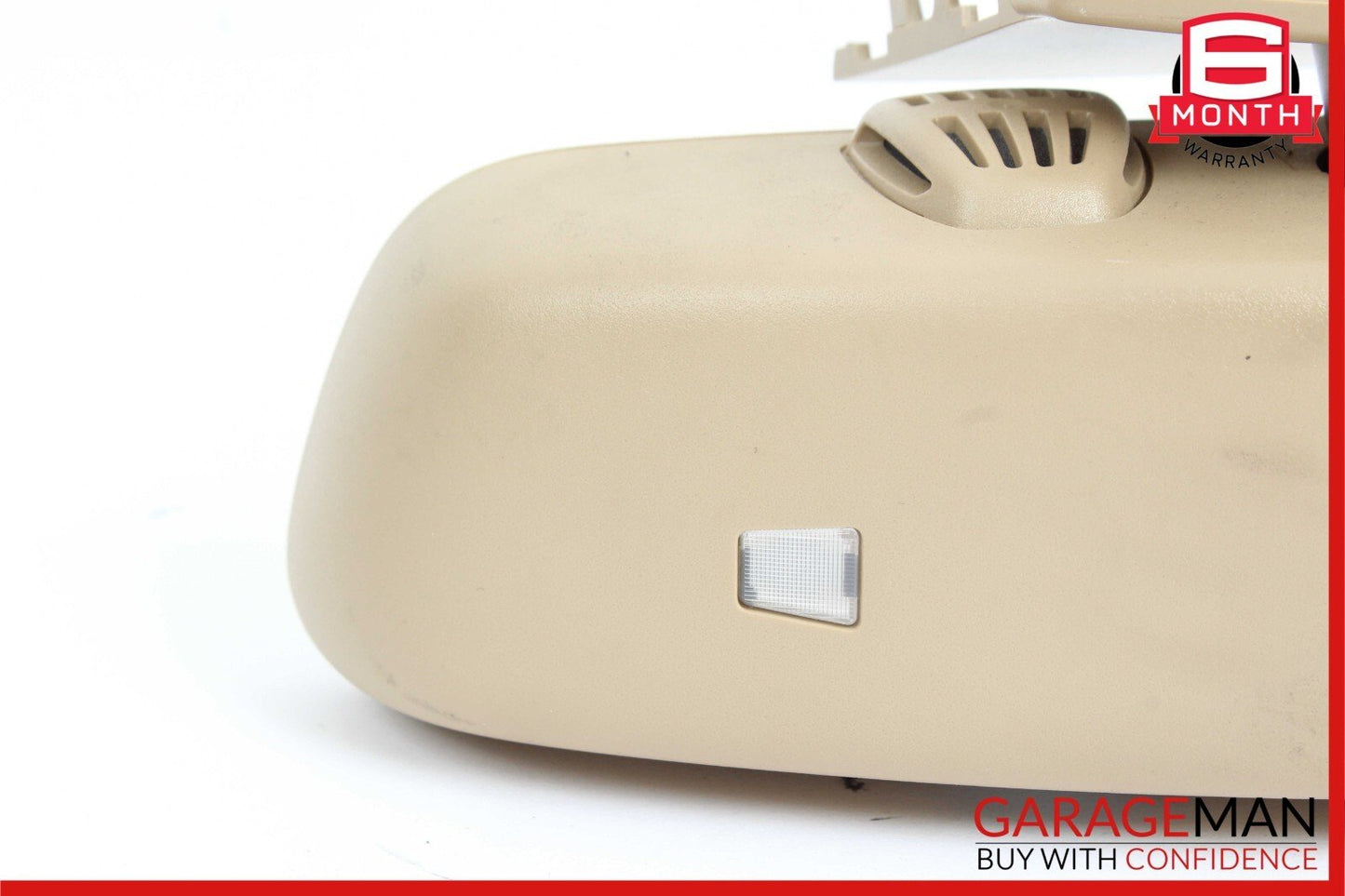 10-13 Mercedes W221 S550 Interior Top Upper Rear View Mirror Beige OEM