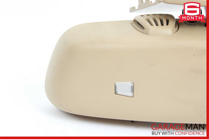 10-13 Mercedes W221 S550 Interior Top Upper Rear View Mirror Beige OEM
