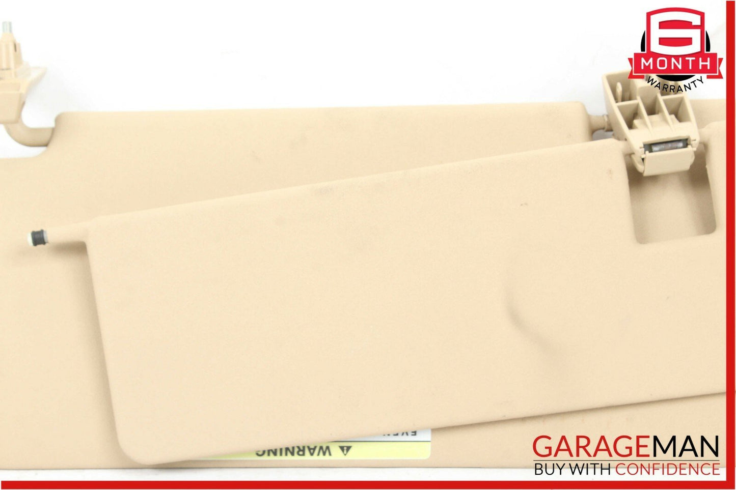 06-12 Mercedes GL450 ML350 Front Right Side Sun Visor Sunvisor Shade Brown
