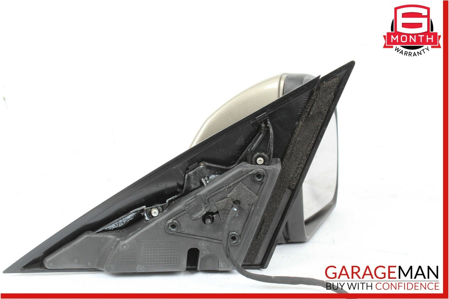 08-09 Mercedes W204 C300 C63 AMG Front Right Side Mirror Door Rear View Beige