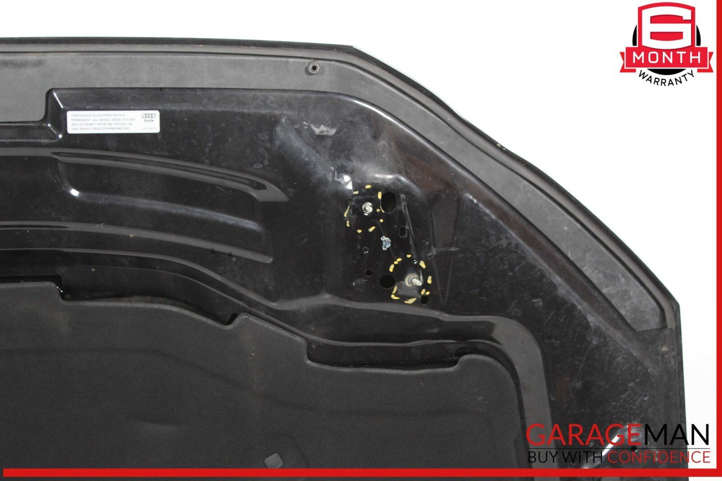 17-23 Audi Q7 SQ7 Front Hood Bonnet Panel Assembly Black OEM
