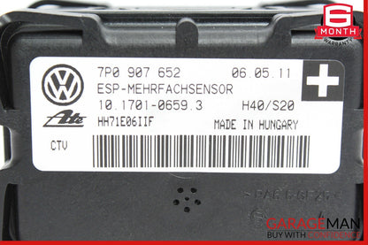 11-17 Porsche Cayenne 958 S ESP YAW Rate Multiple Sensor Control Module Unit OEM