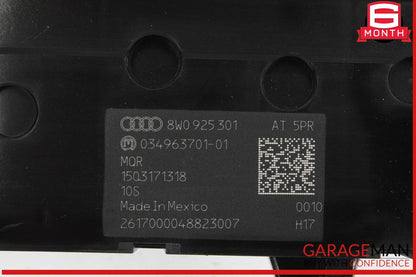 17-19 Audi A4 Dash Dashboard Driver Mode Selector Panel 8W0925301 OEM