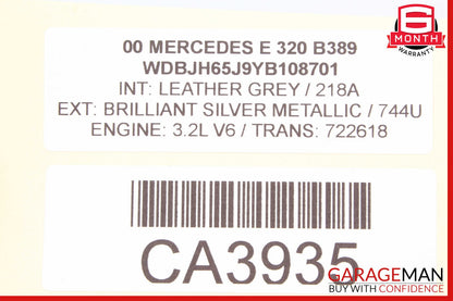 96-02 Mercedes W210 E320 S420 CLK430 Yaw Turn Rate Sensor 0005426518 OEM