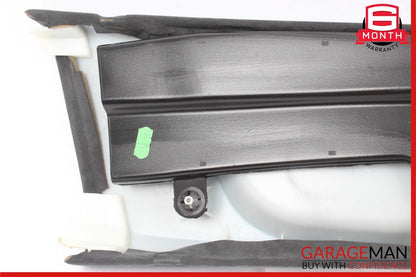 07-13 MERCEDES S63 AMG LEFT DRIVER SIDE B PILLAR TRIM COVER BLACK OEM