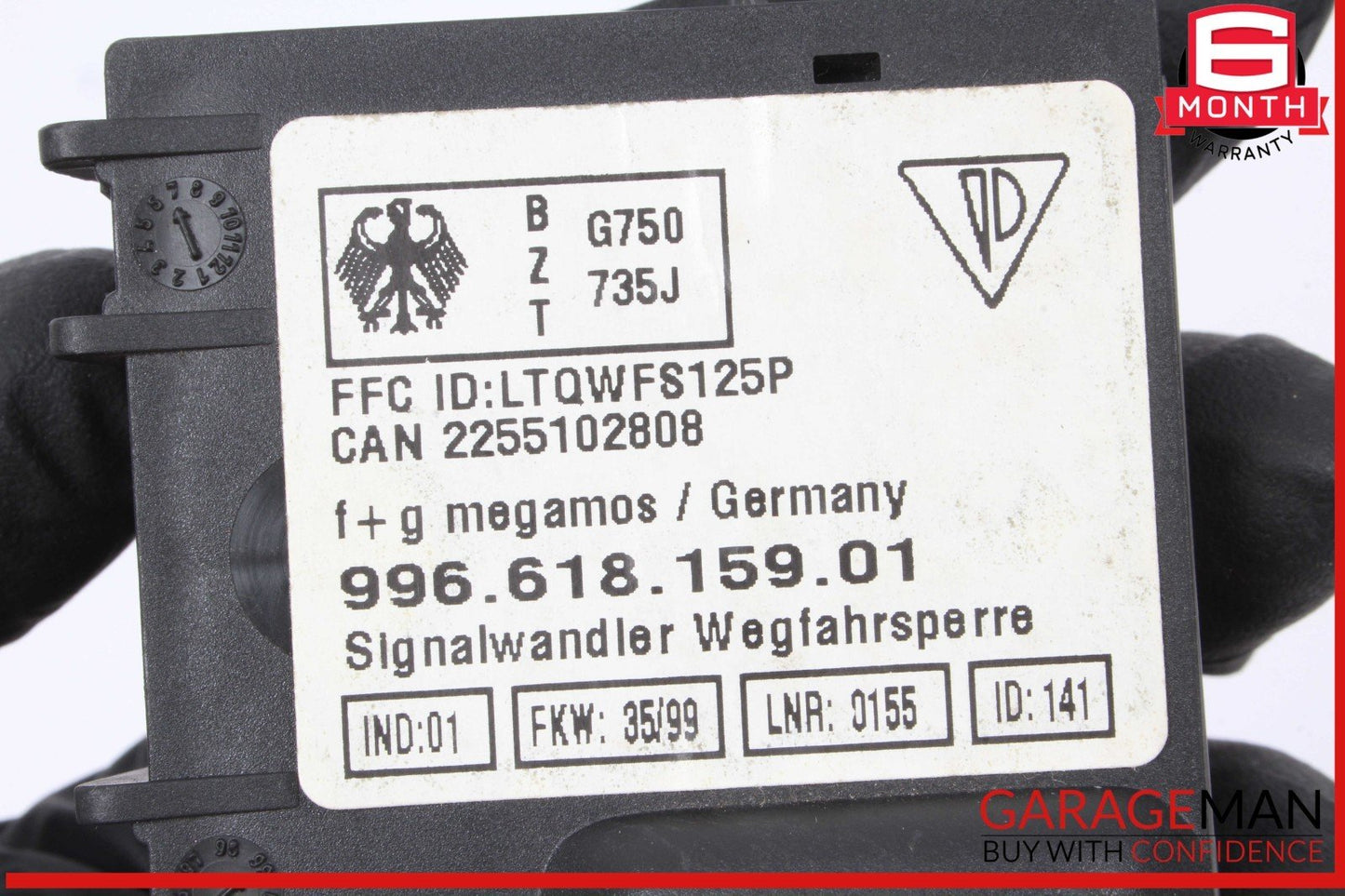 97-05 Porsche 911 996 Carrera Anti Theft Sensor Signal Transducer Module OEM