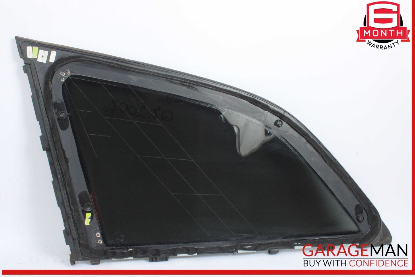 07-15 Audi Q7 Rear Right Passenger Side Quarter Window Glass 4L0845300 OEM