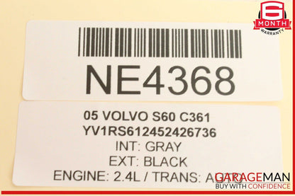 05â07 Volvo S60 S80 V70 XC70 Power Brake Booster Master Cylinder w/ Reservoir