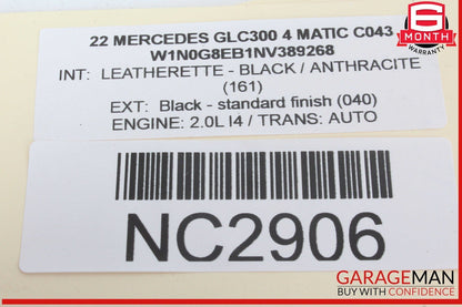 15-22 Mercedes X253 GLC300 4MATIC C400 Dash Headlight Switch Control Module OEM