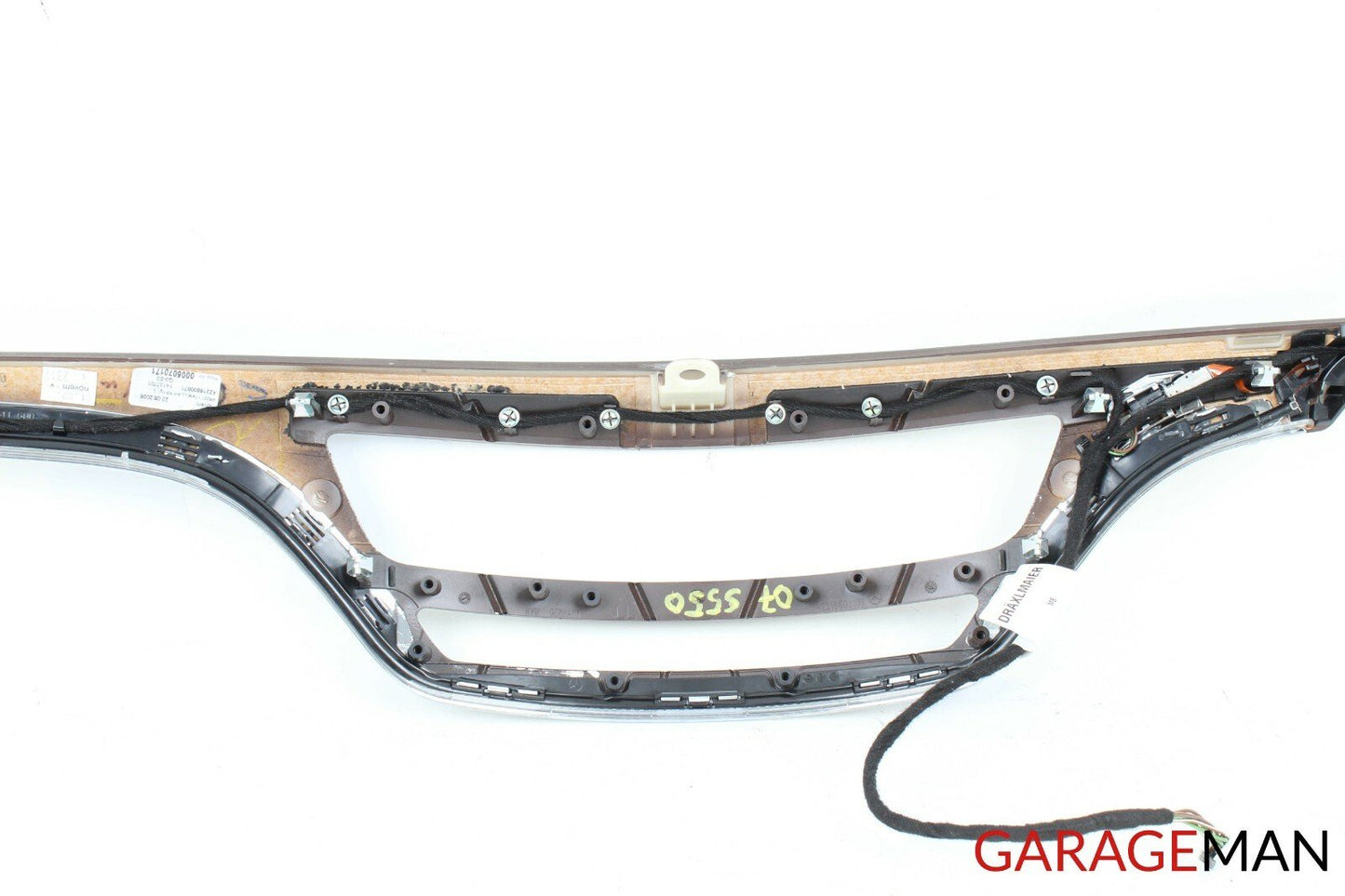 07-09 Mercedes W221 S450 S550 Center Dashboard Dash Trim Bezel Cover Panel Wood