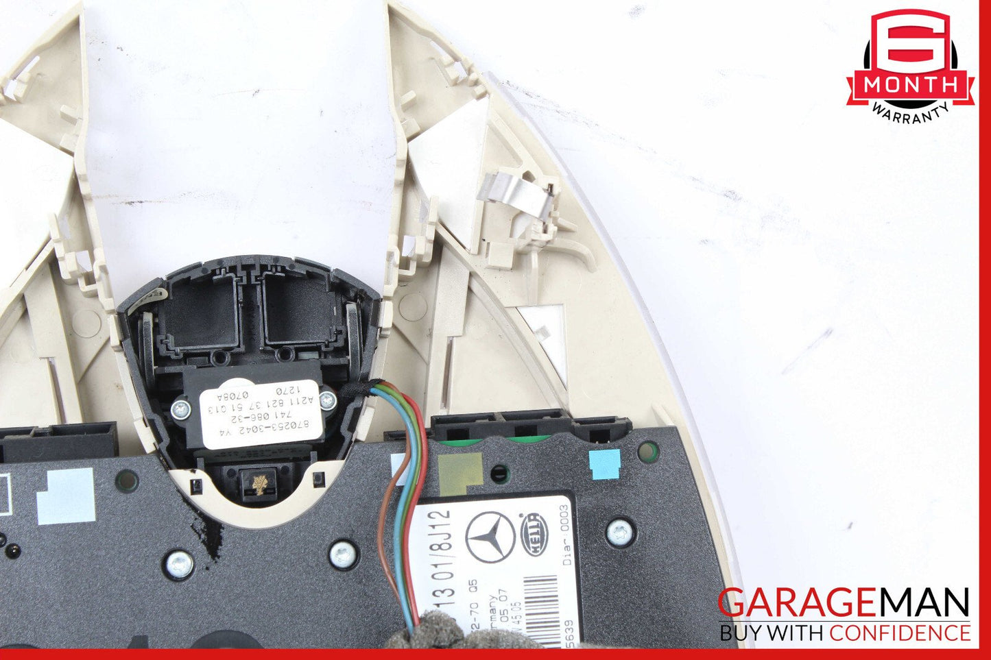 06-11 Mercedes W219 CLS550 CLS500 Dome Light Lamp Switch 2198201301 OEM