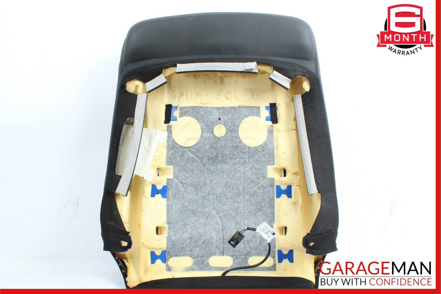 09-13 Mercedes W164 ML550 R350 Front Left Side Upper Seat Cushion Black OEM