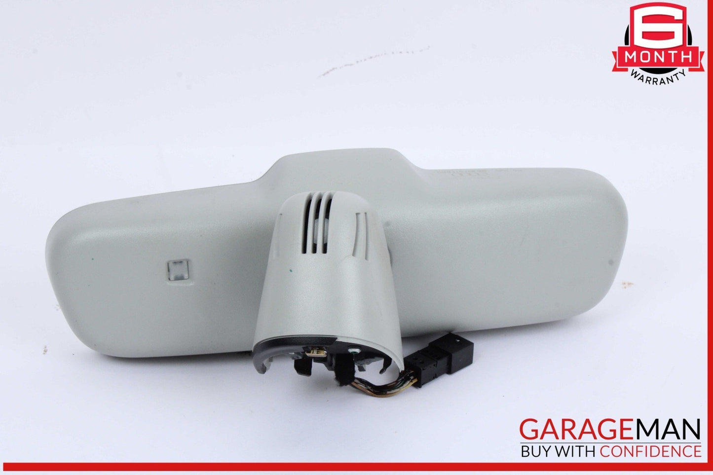 12-18 Audi A6 Front Windshield Upper Overhead Rear View Mirror Gray OEM
