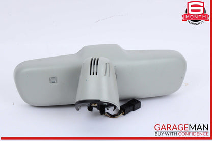 12-18 Audi A6 Front Windshield Upper Overhead Rear View Mirror Gray OEM