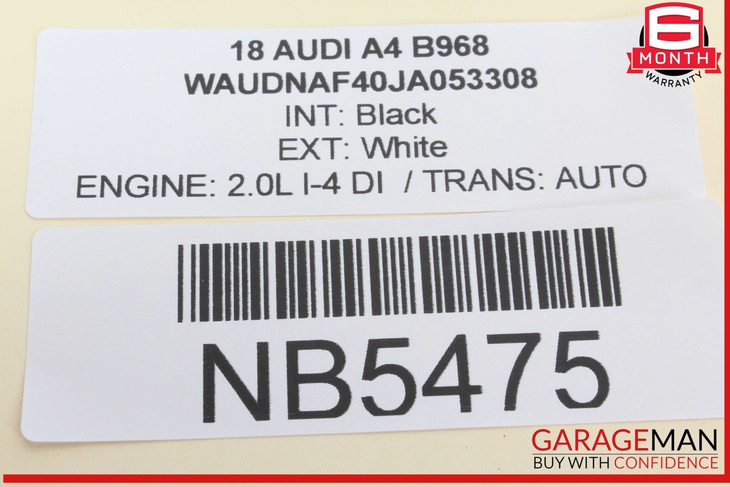 17-24 Audi A4 Quattro Rear Right or Left Side Door Control Module 8W0959595H OEM