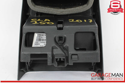 14-19 Mercedes W117 CLA250 Rear Center Console Air Vent Back Cover Ashtray OEM