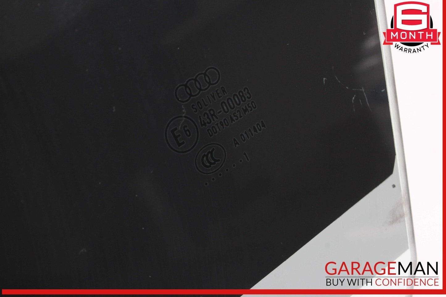 12-18 Audi A7 Front Left Driver Side Door Window Auto Glass OEM