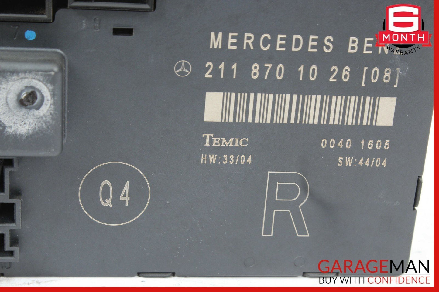 03-09 Mercedes W211 E350 E550 Front Right Passenger Door Controller Module Unit
