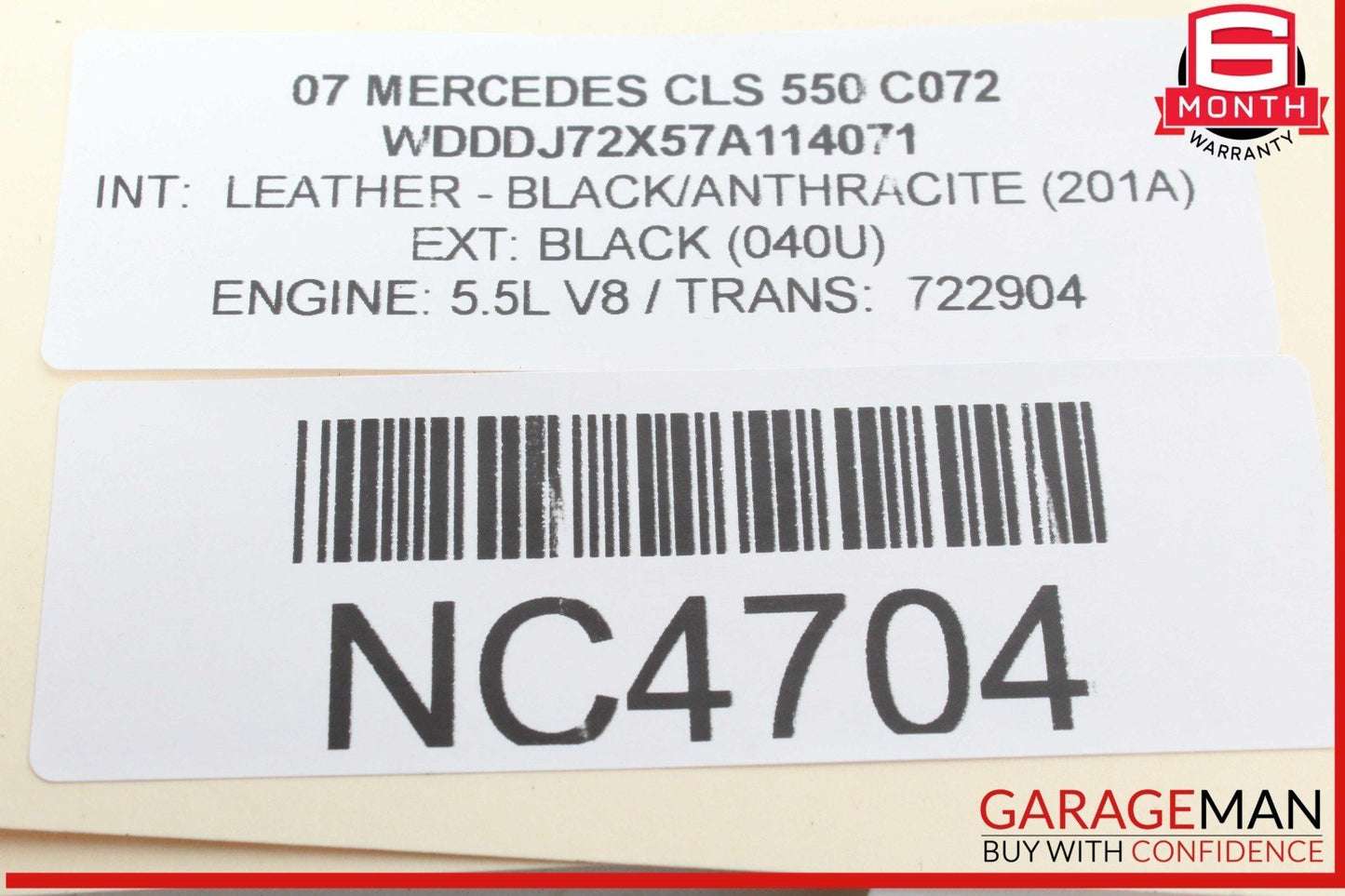03-11 Mercedes W219 CLS550 E350 Center Ashtray Ash Tray Storage Wood OEM