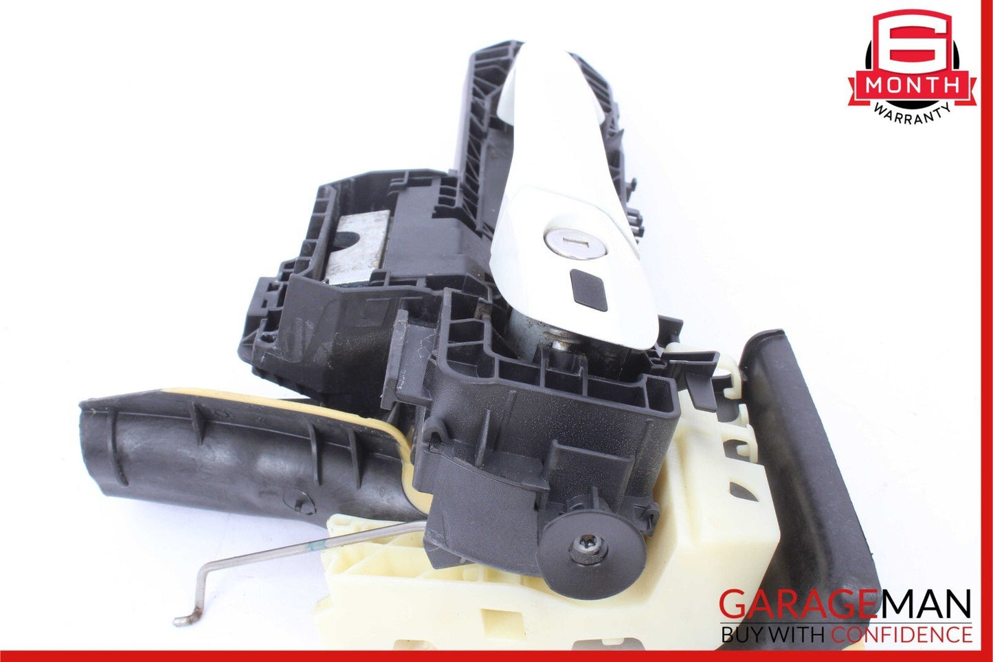 10-13 Mercedes W212 E350 Front Left Side Exterior Door Handle Assembly White OEM