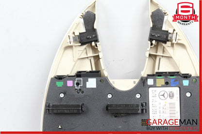 03-06 Mercedes W211 E320 E55 AMG Front Top Upper Overhead Dome Light Lamp Beige