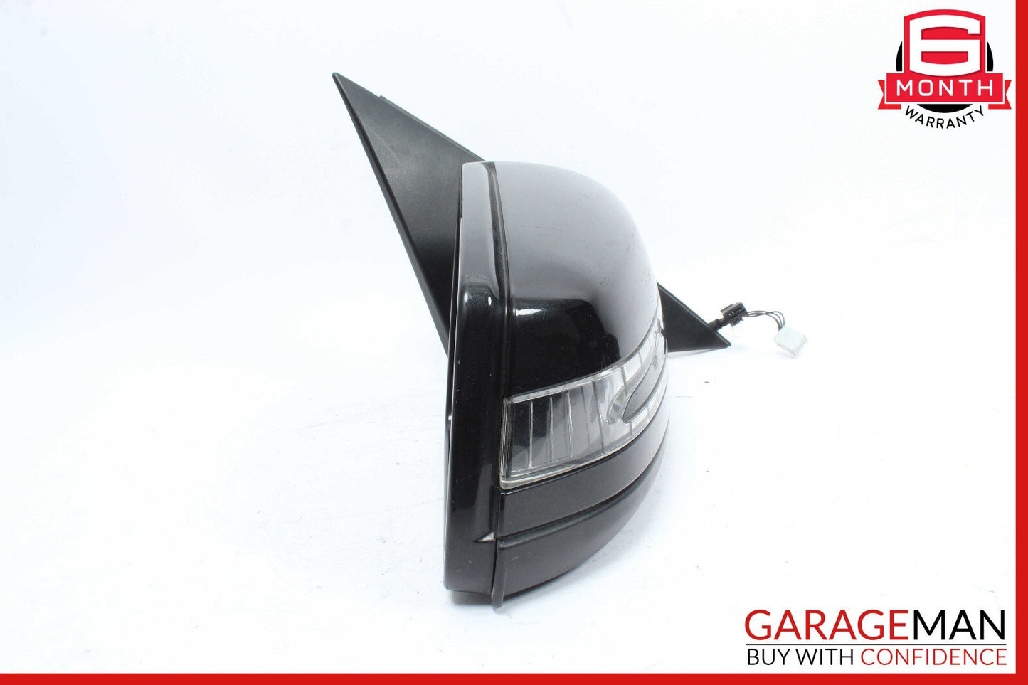 10-11 Mercedes W204 C300 Front Right Side Mirror Door Rear View Black OEM
