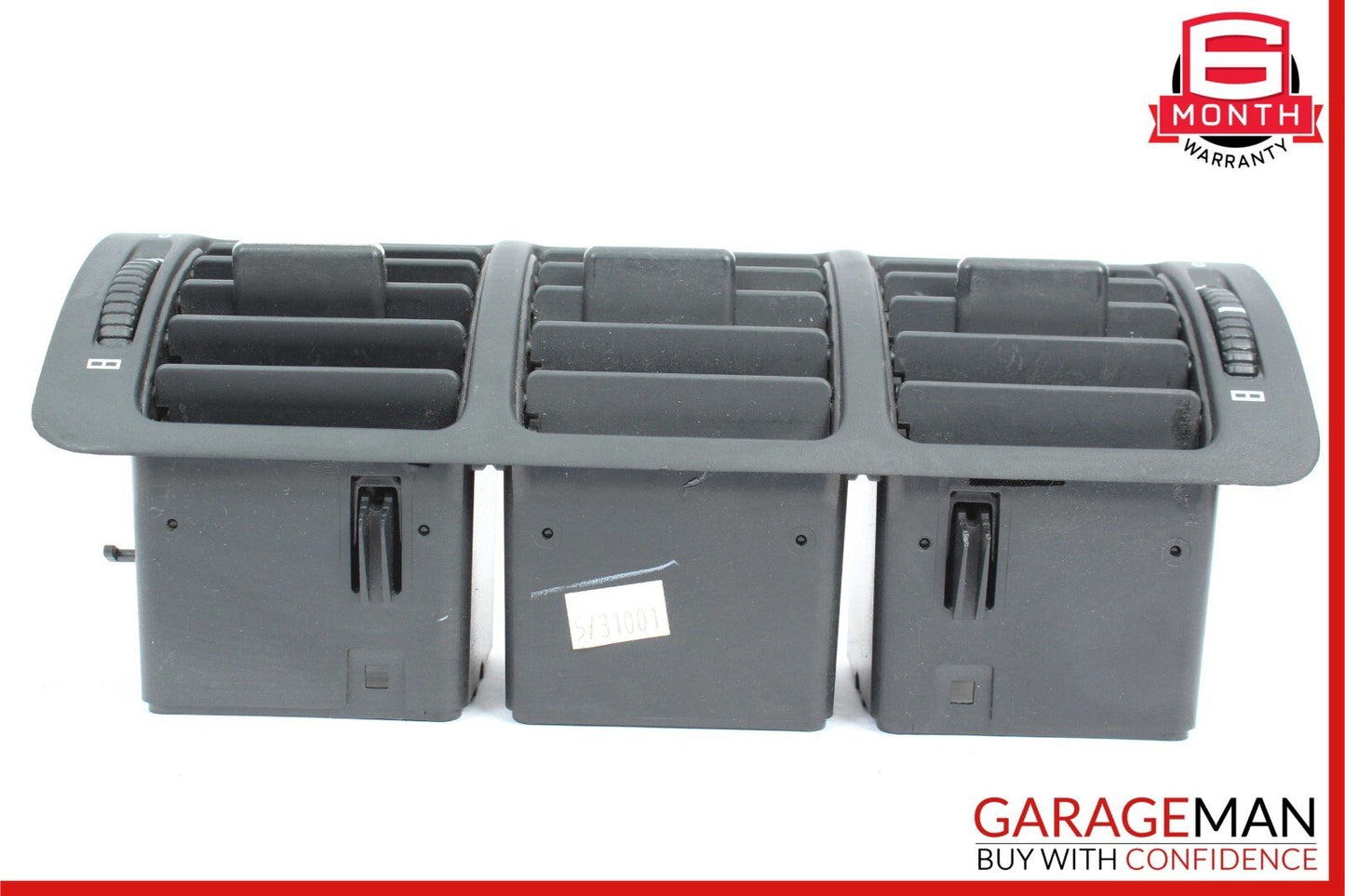 98-05 Mercedes W163 ML320 ML500 Dashboard Center A/C AC Air Vent Trim Black OEM