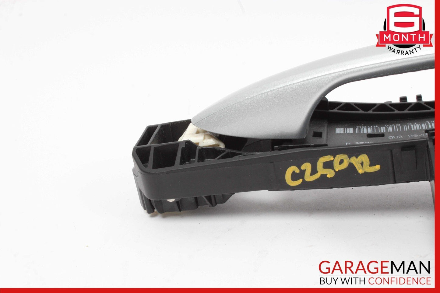 08-14 Mercedes W204 C250 C300 Rear Left Side Exterior Door Handle Iridium Silver