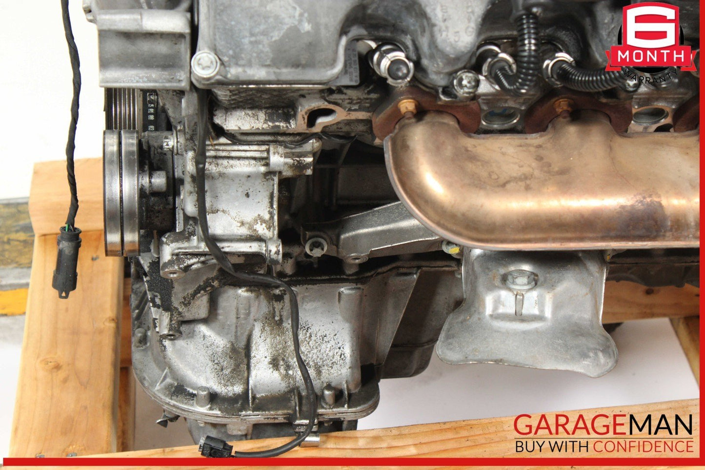 01-02 Mercedes W220 S55 CL55 AMG 5.5L Complete Engine Motor Block Assembly 185k