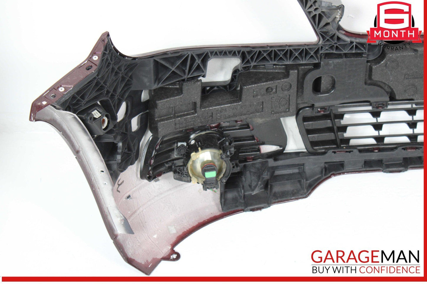 08-11 Mercedes W204 C350 C300 Front Bumper Cover Assembly Carneol Red OEM