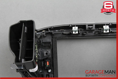 14-17 Maserati Ghibli Center Dash Display Surround A/C Air Vent Trim Assembly