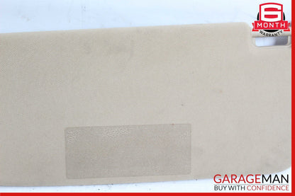 07-13 Mercedes W221 S550 Front Right Side Sun Visor Sunvisor Shade Brown