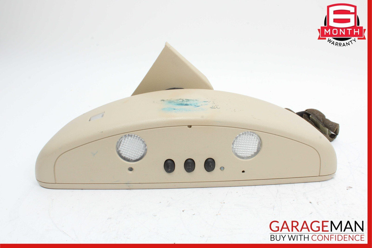 08-14 Mercedes W204 C300 C250 Front Top Upper Rear View Mirror Assy Beige OEM