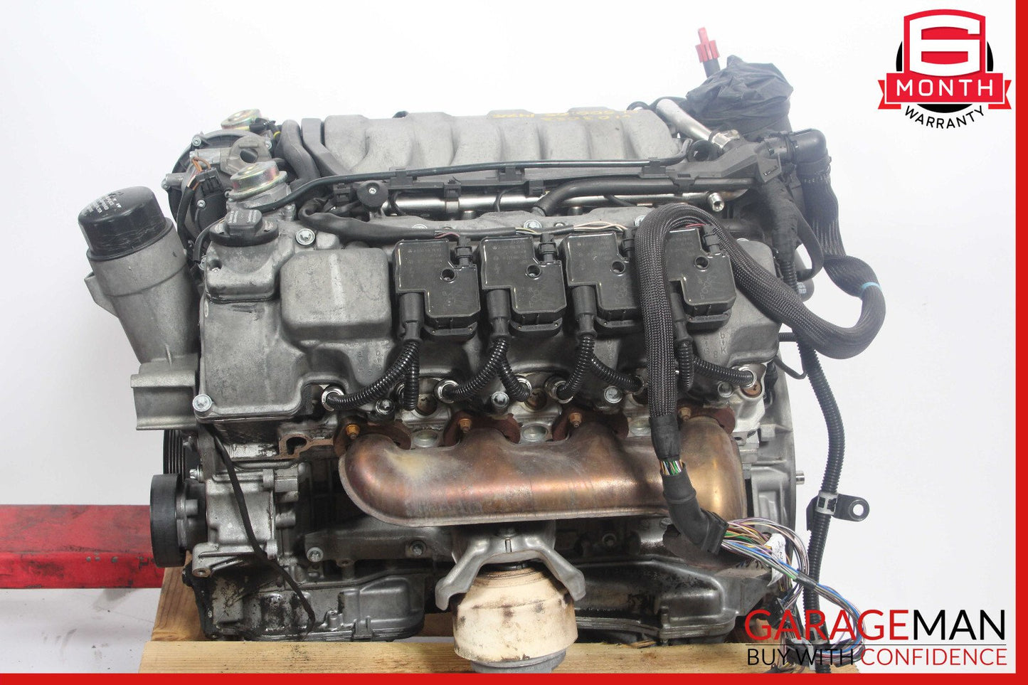 03-06 Mercedes R230 SL500 5.0L V8 Complete Engine Motor Block Assembly OEM 147k